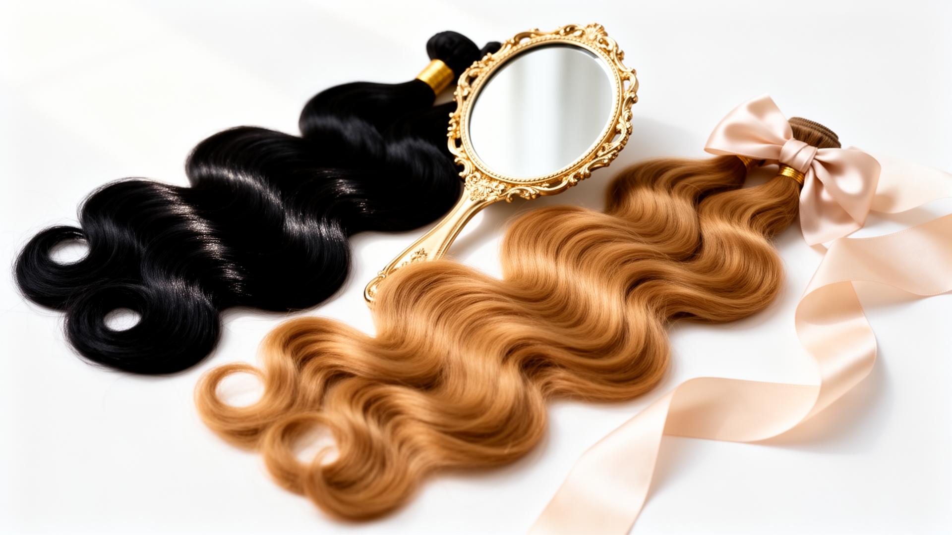 Luxury hair styled to perfection